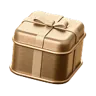 Bonus menu icon in brass