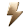 Mobil menu icon in brass
